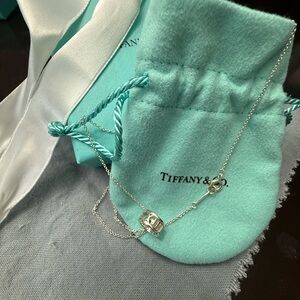 Tiffany & Co. Silver Atlas Pendant Necklace